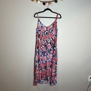 FUZZI by Jean Paul Gaultier floral midi dress